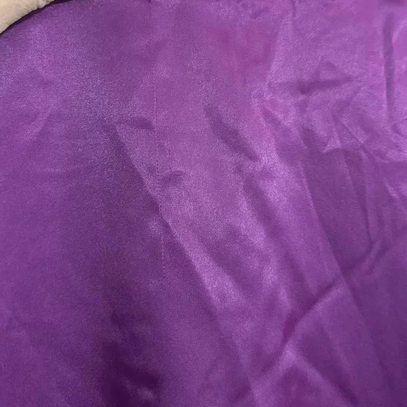 Grunge style Purple floral embroidered bomber jackeT BY TORRID - Picture 8 of 8